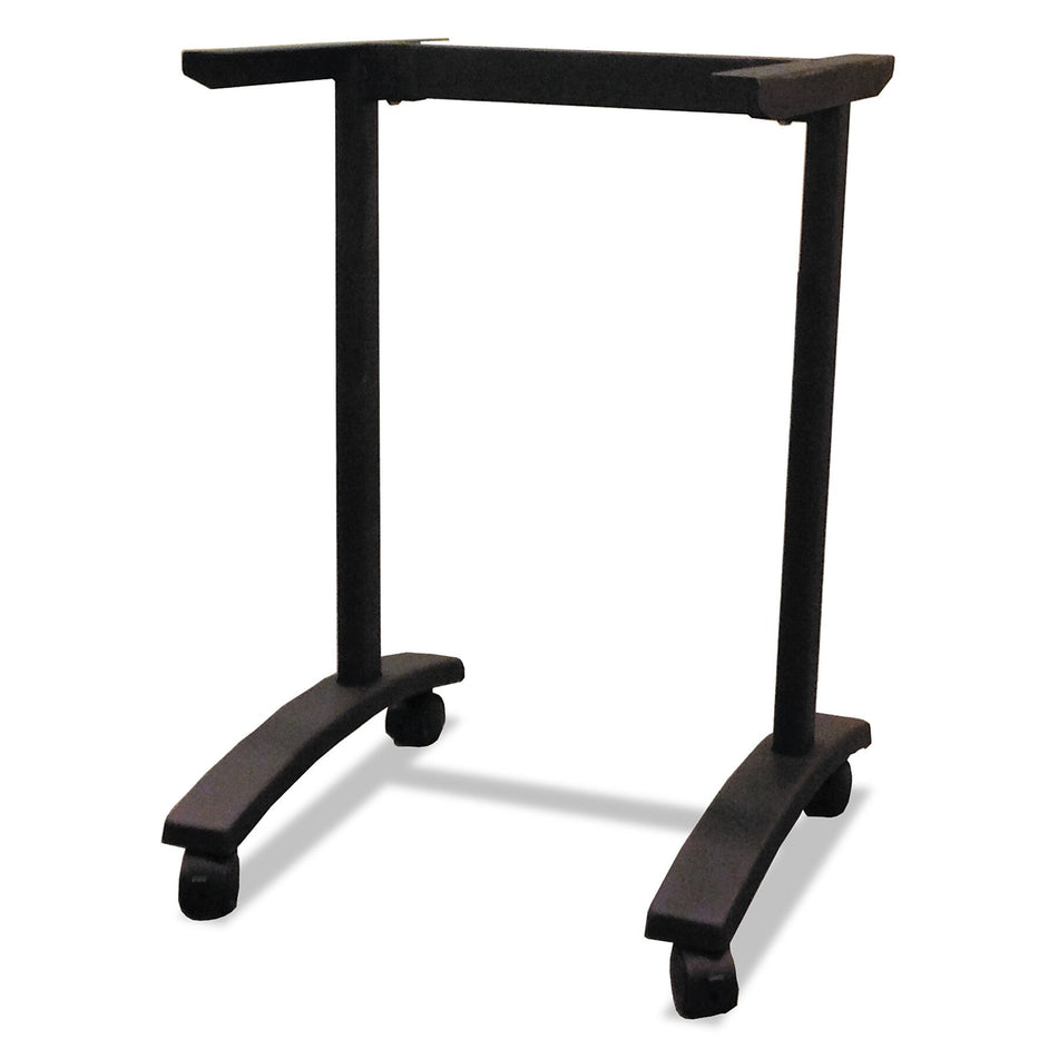 Valencia Series Training Table T-Leg Base, 24-1/2w x 19-3/4d, Black