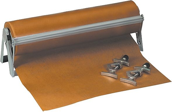 VCI Paper Waxed Industrial Rolls, 30#, Kraft, 48
