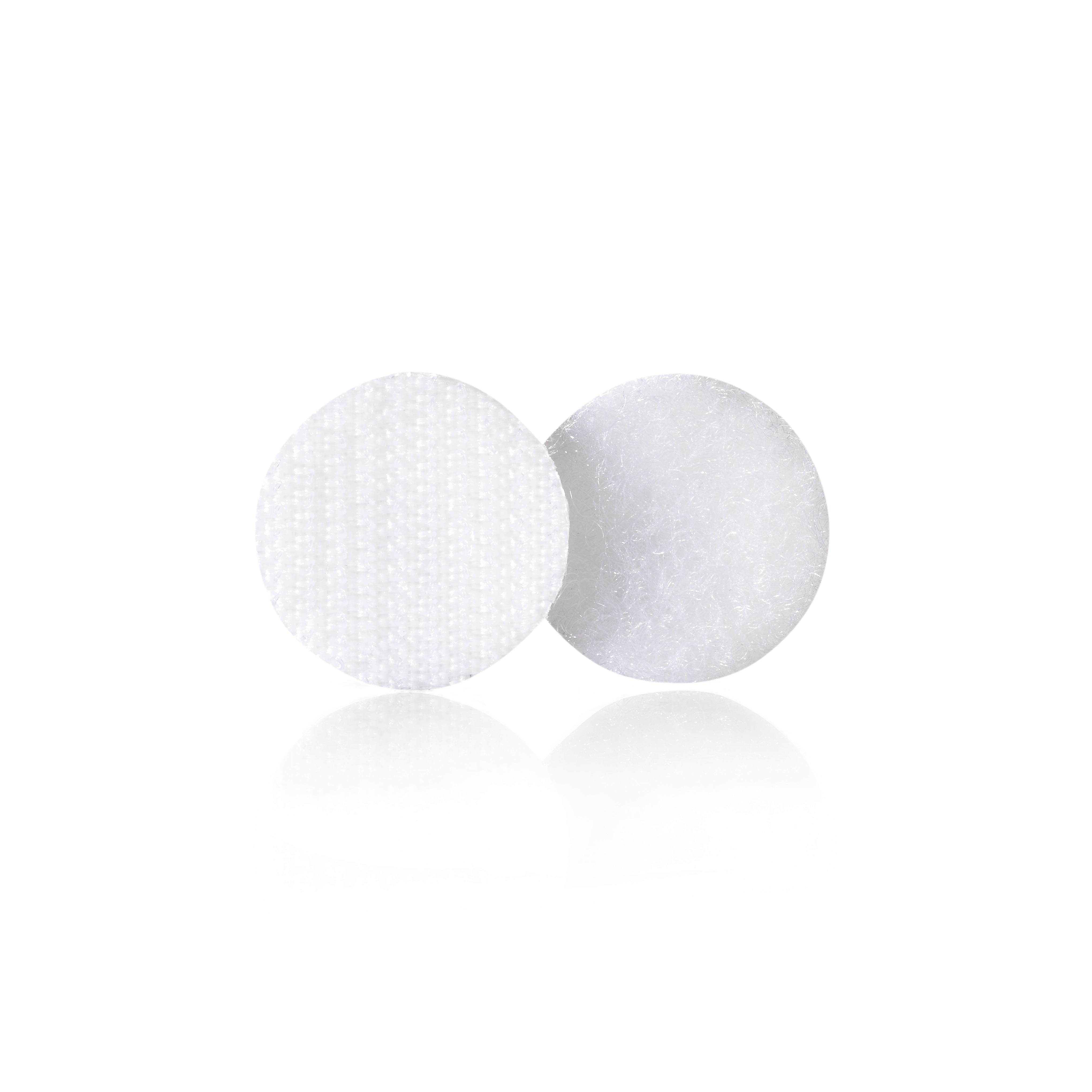 Velcro® Brand 3/4" Sticky Back Hook & Loop Fastener Dots, White, 200/Pack