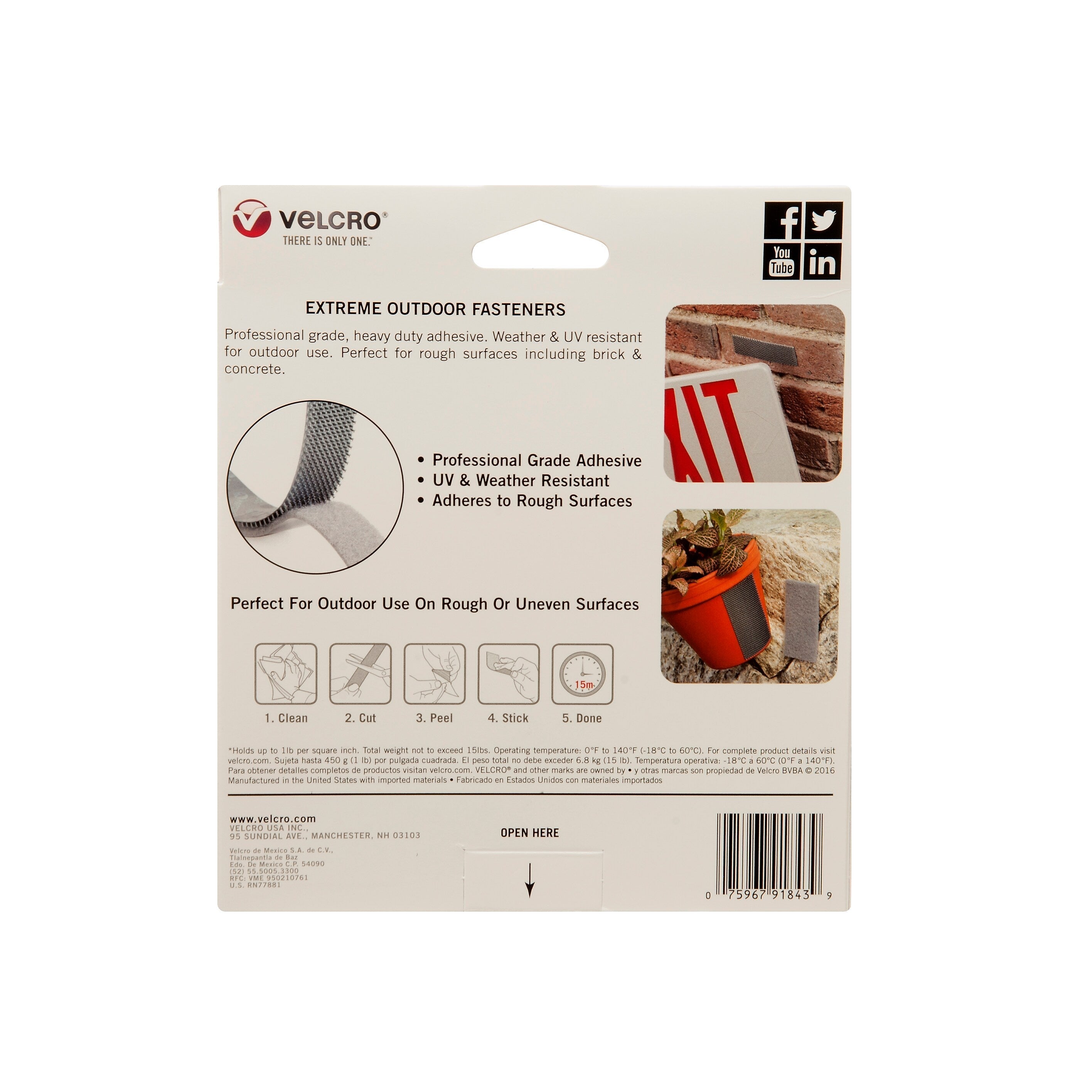 Velcro Extreme Fasteners, 1