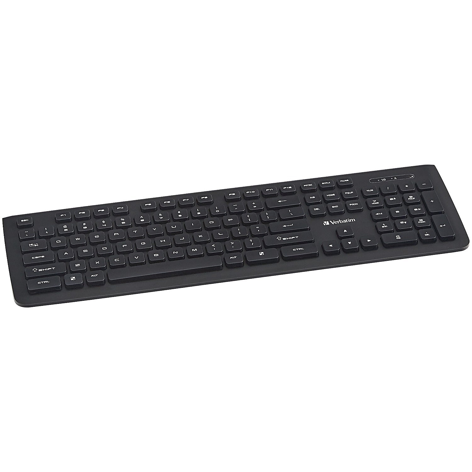 Verbatim Wireless Slim Keyboard, Black