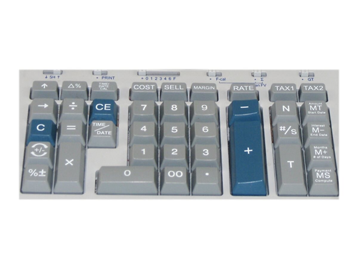 Victor 1560-6 12-Digit Desktop Calculator, Gray