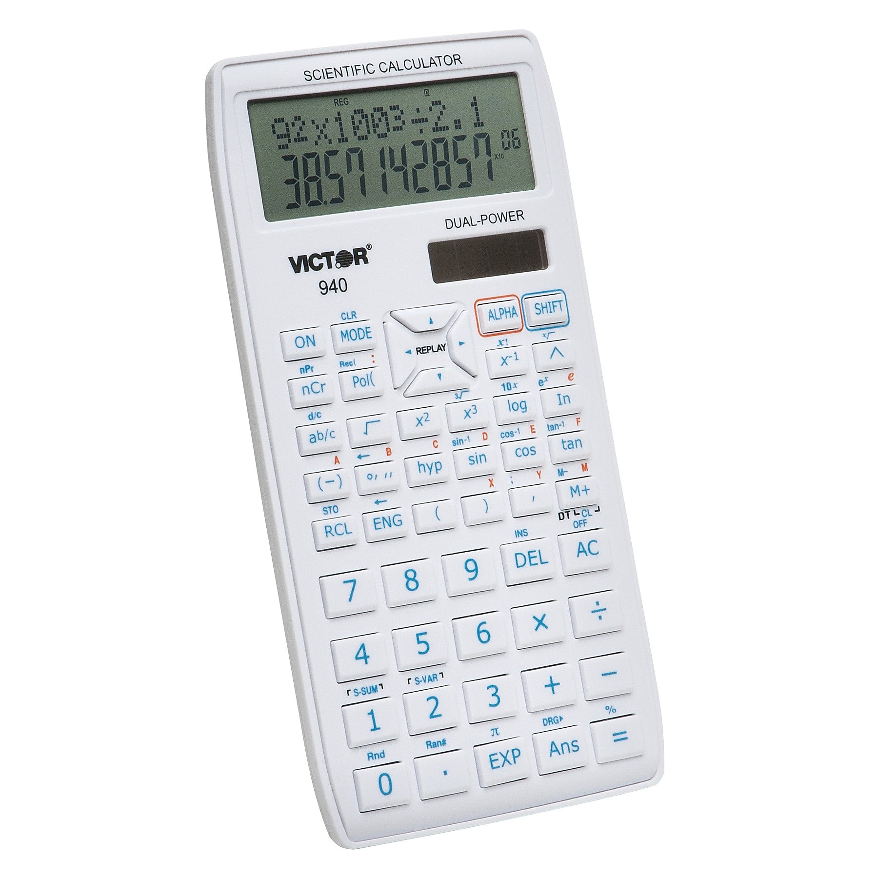 Victor Scientific Calculator with 2 Line Display, 3/Bundle