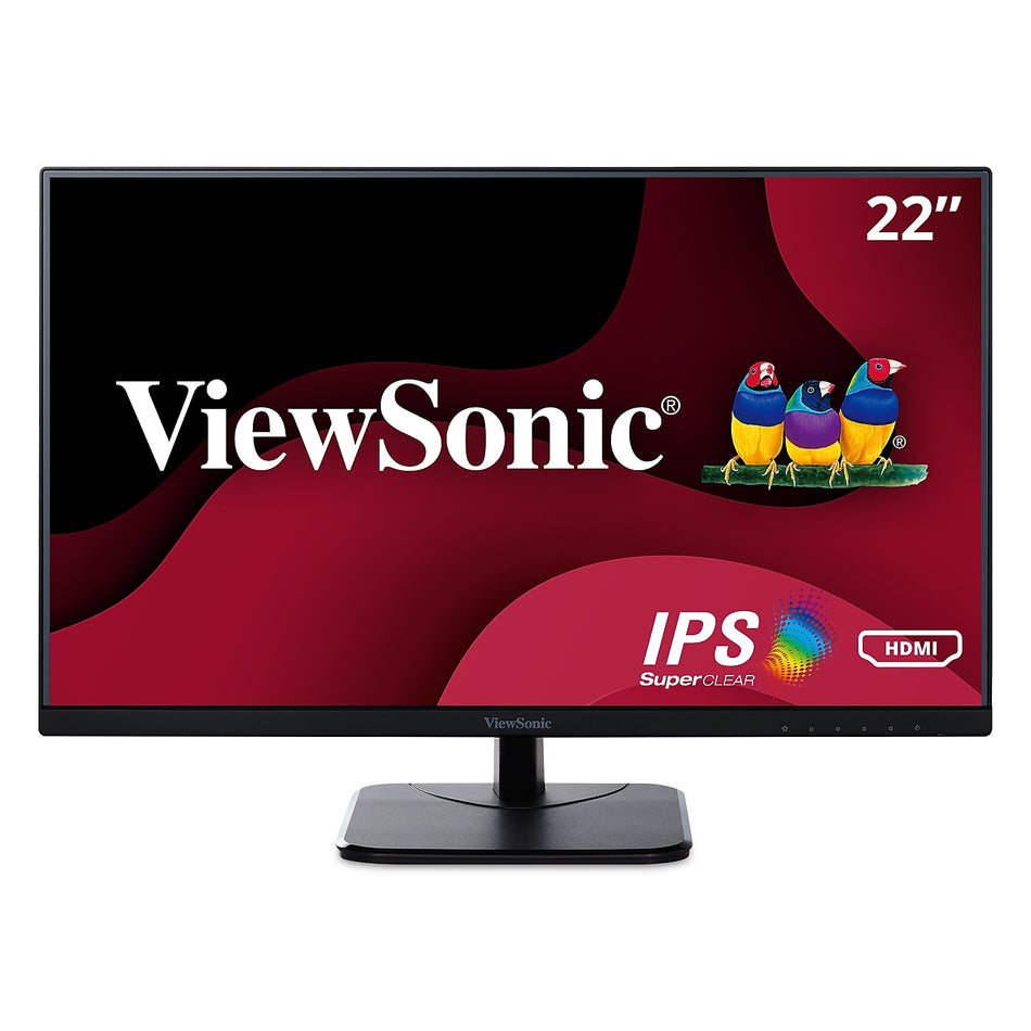 ViewSonic 22" 75 Hz LED Monitor, Black