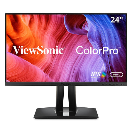 ViewSonic ColorPro 24" 75 Hz LCD Monitor, Black