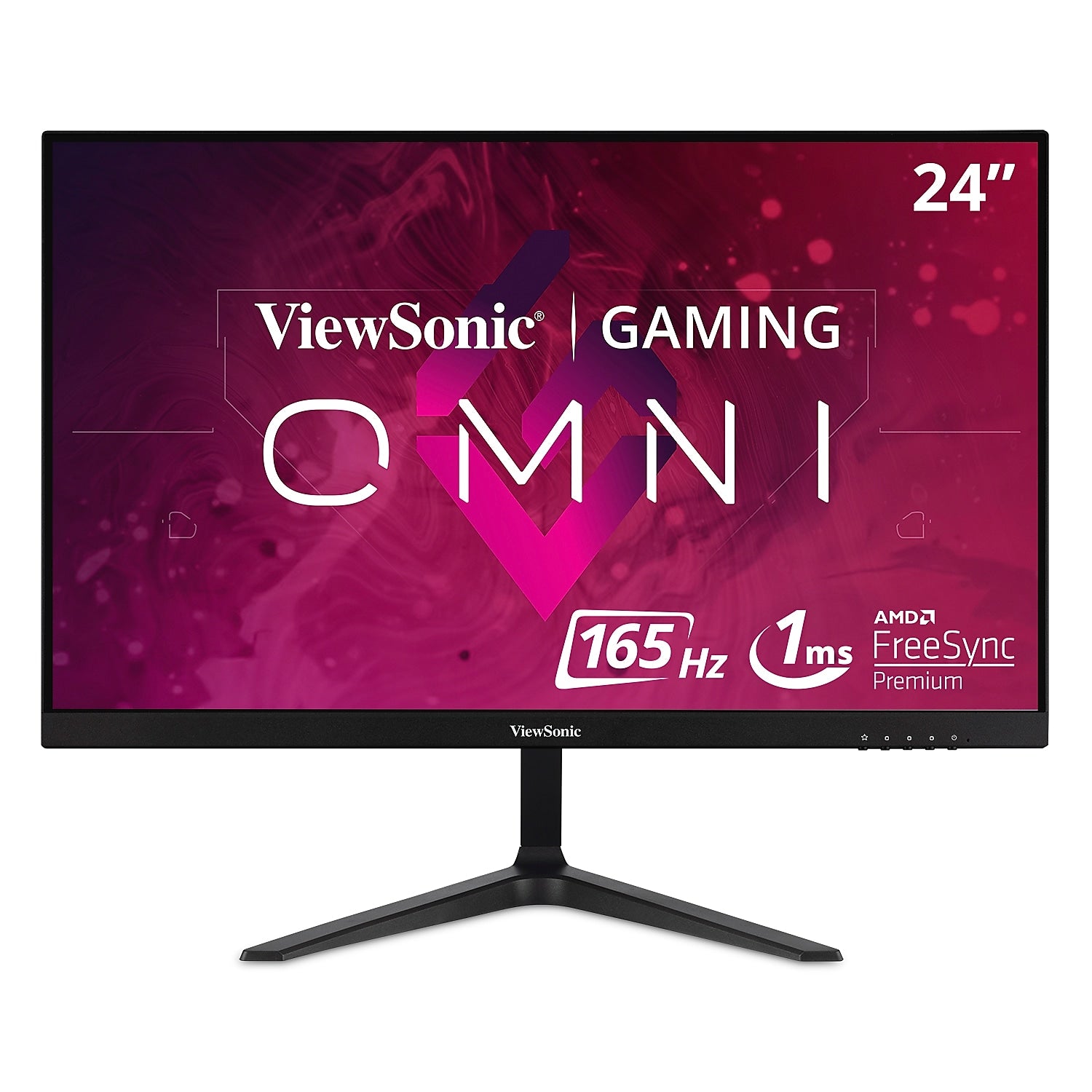 ViewSonic OMNI 24" 165 Hz LCD Gaming Monitor, Black