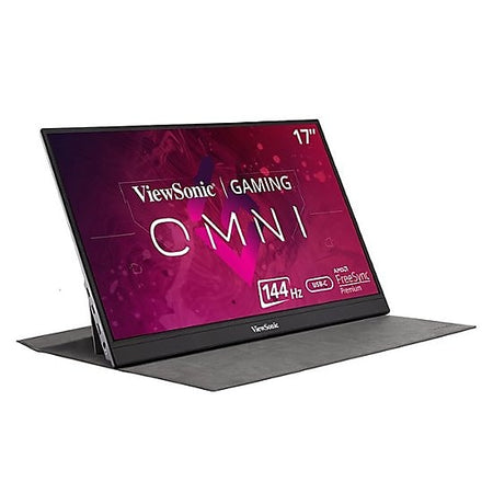 ViewSonic OMNI Portable 17.2" 144 Hz LED Gaming Monitor, Black