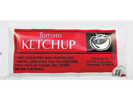 Vistar Ketchup .25 oz. 200/Carton