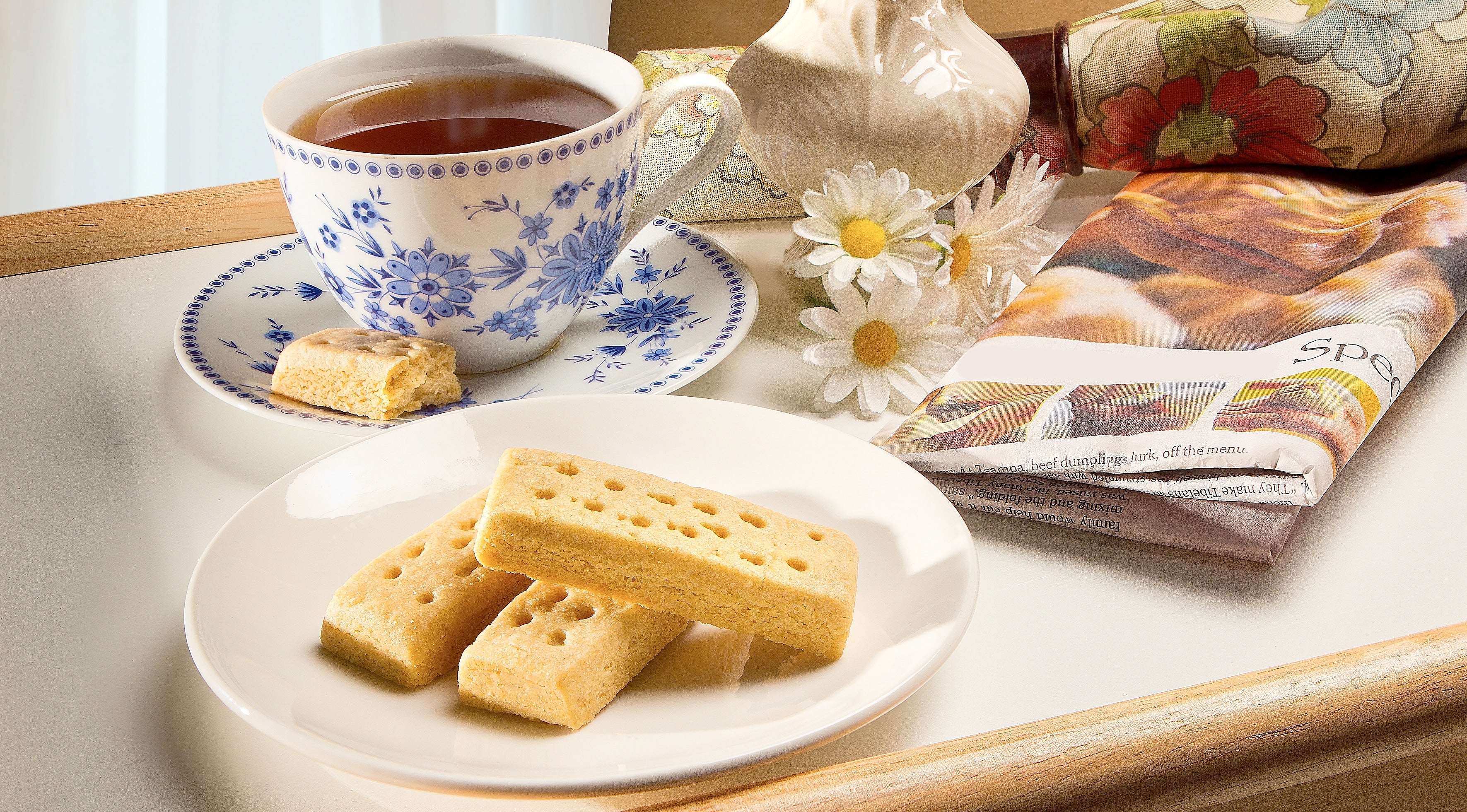 Walker's Shortbread Fingers Pure Butter Shortbread Cookies, Individually Wrapped, 1.4 oz, 24/Pack