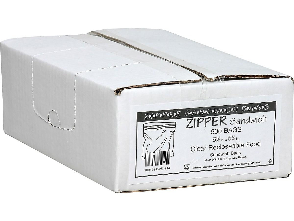 Webster Bags, 500/Carton