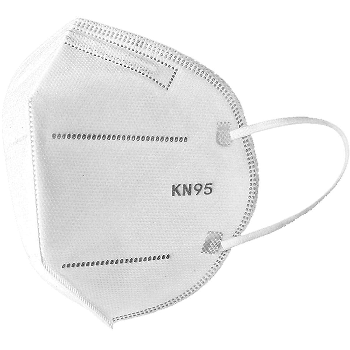 WeCare Disposable KN95 Face Mask, Adult, White, 20 Masks/Box, 50 Boxes/Pack
