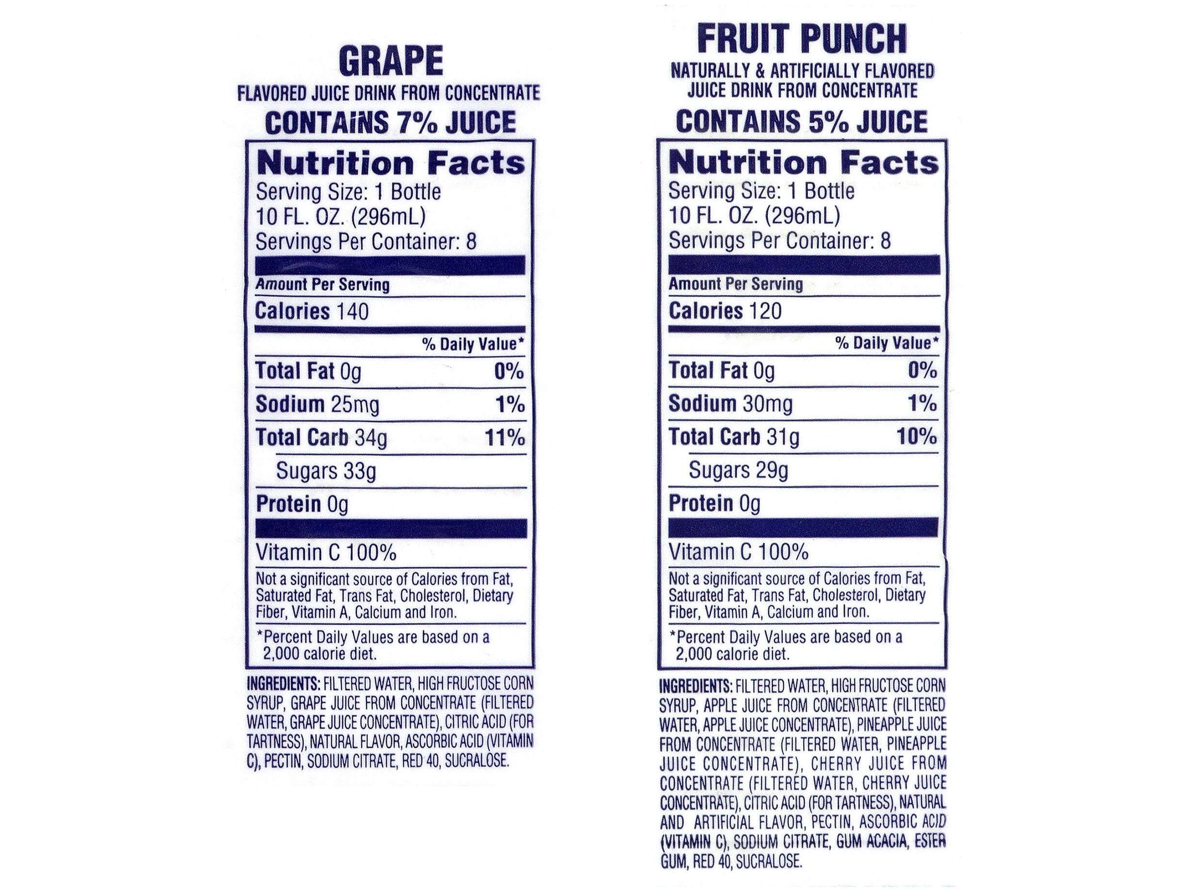 Welch's Variety Pack 10 oz. Juice Drink, 24/Pack