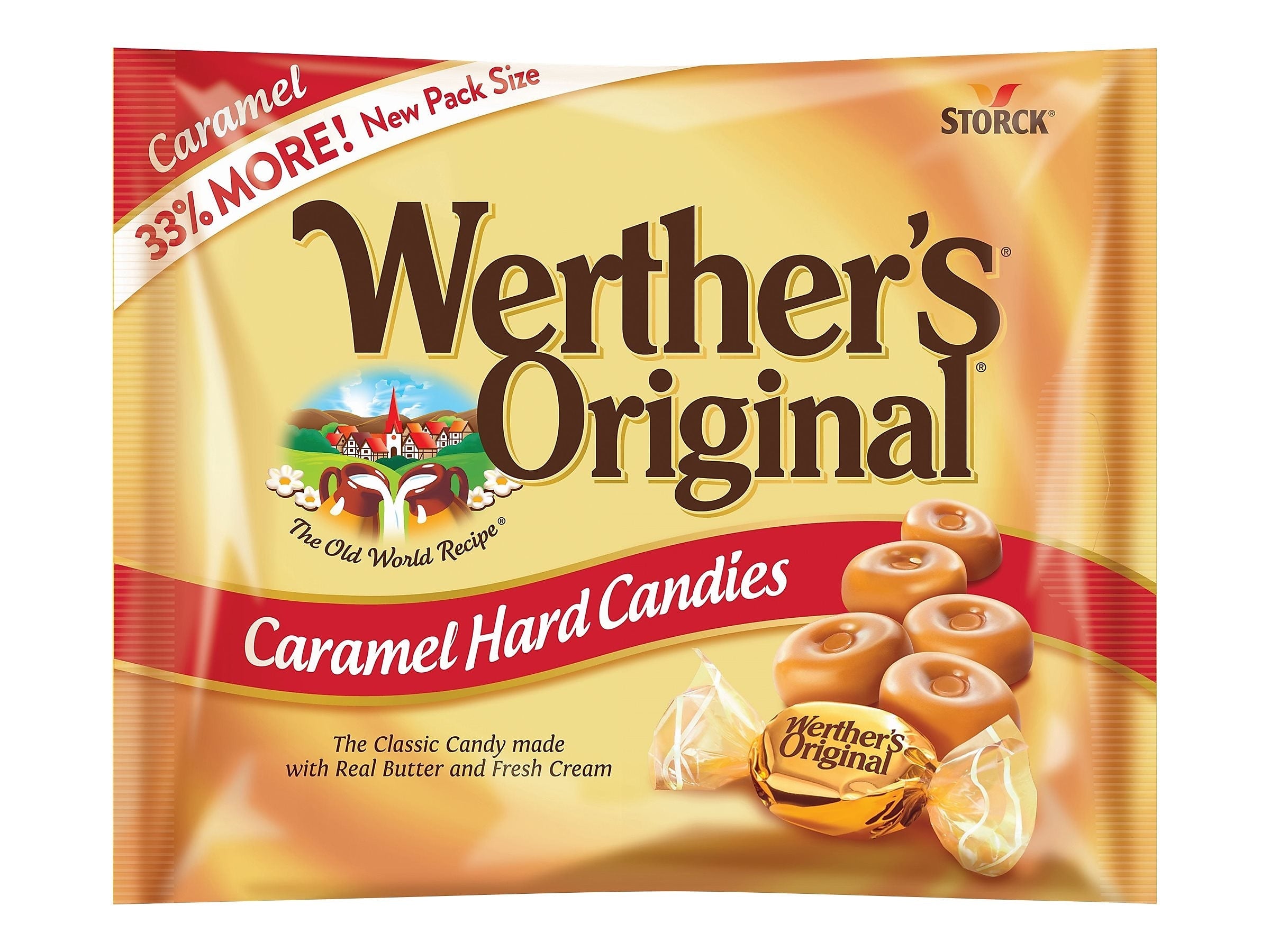 Werther's Original Caramel Hard Candy, 12 oz.,