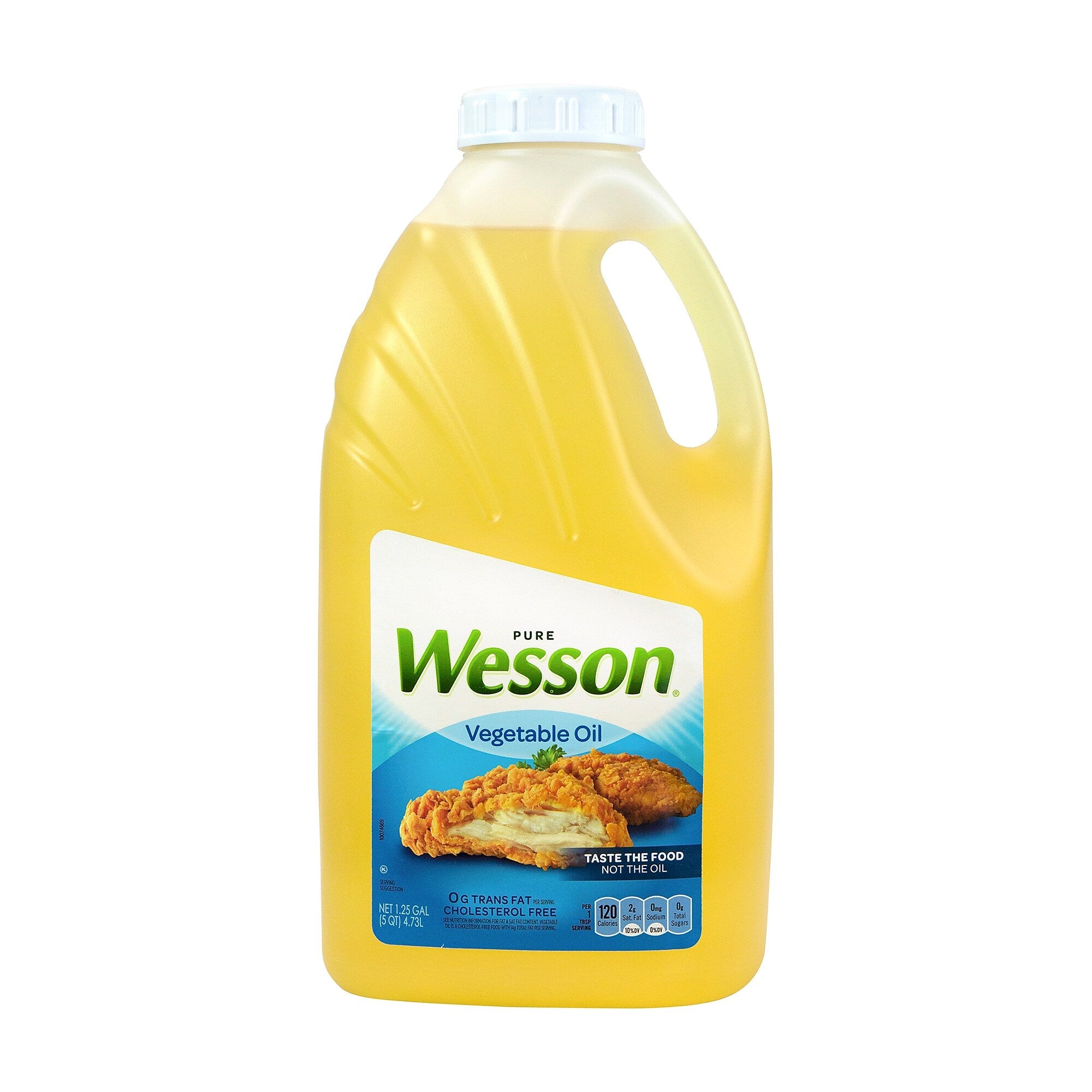 Wesson Pure Vegetable Oil, 5 Qt.