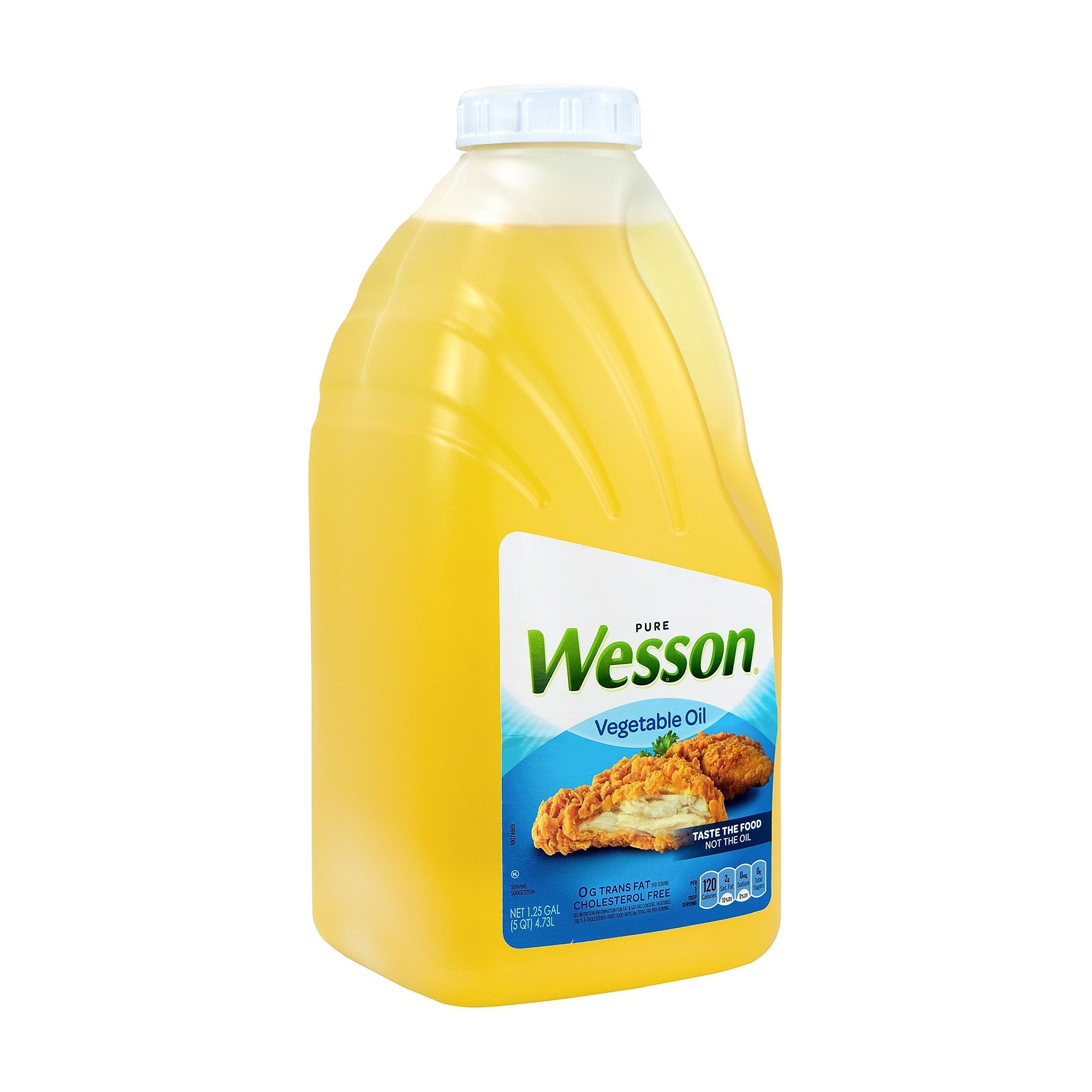 Wesson Pure Vegetable Oil, 5 Qt.