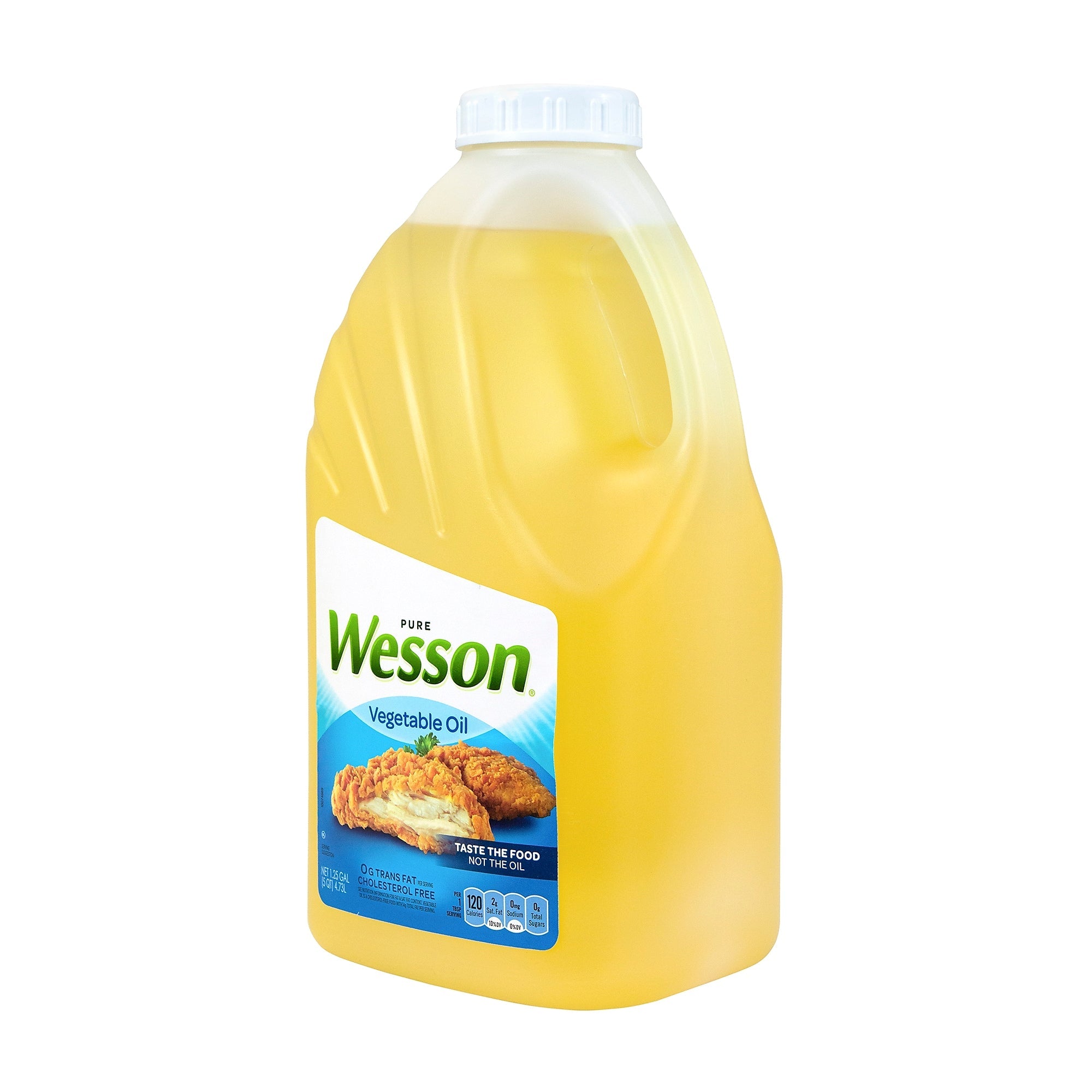 Wesson Pure Vegetable Oil, 5 Qt.