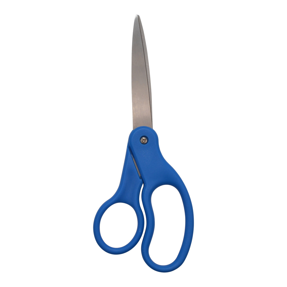 Westcott All Purpose 7" Stainless Steel Standard Scissors, Pointed Tip, Blue