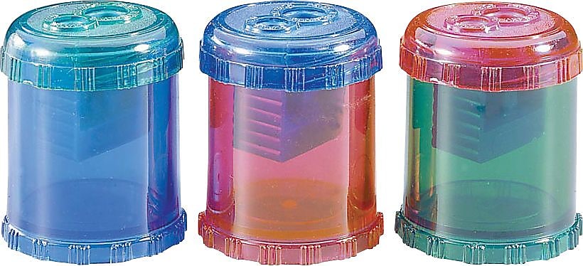 Westcott Manual Pencil Sharpener, Assorted Colors, Each