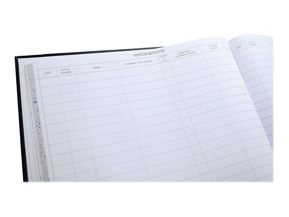 Wilson Jones Visitor Book, 10 Columns, 12.25