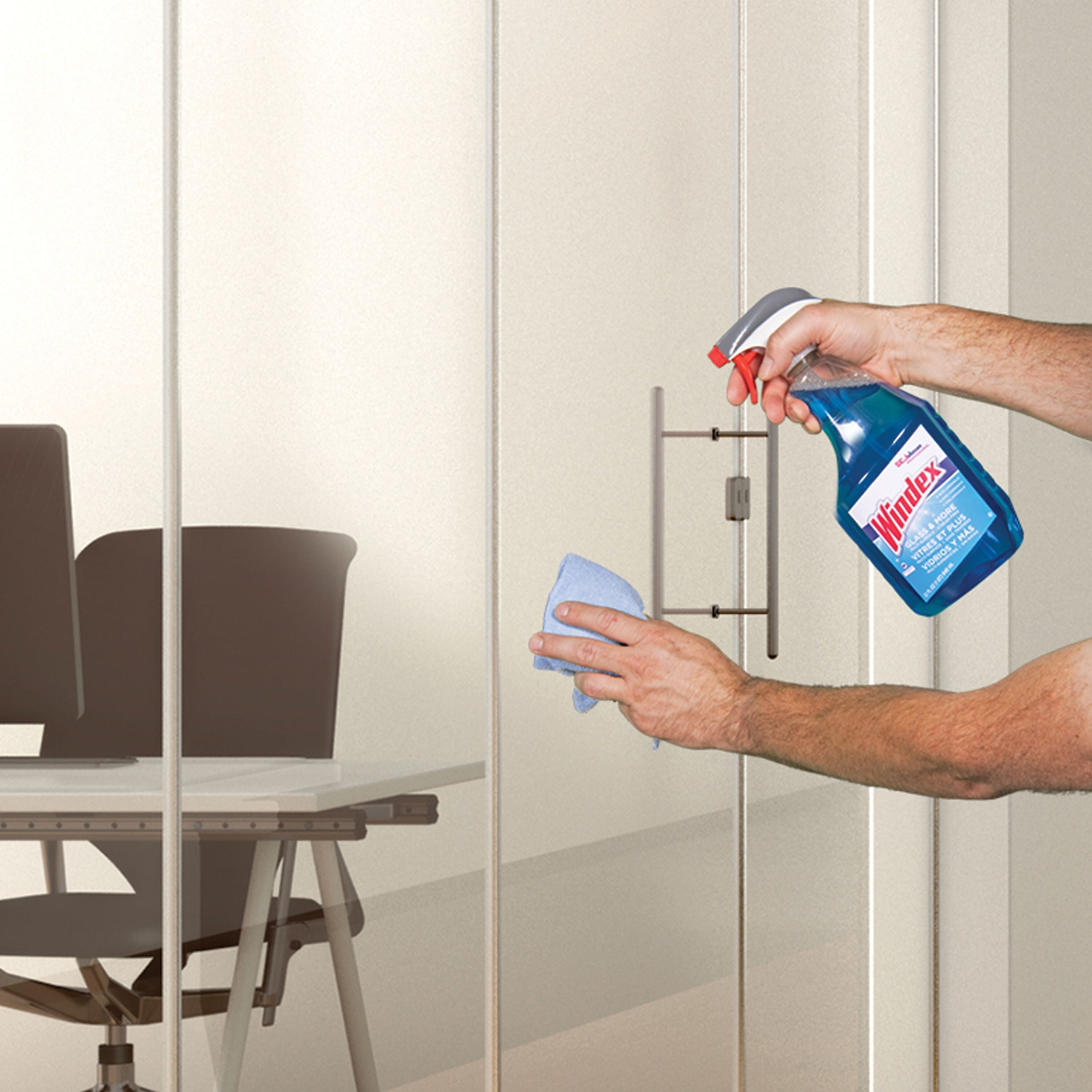 Windex Glass Cleaner with Ammonia-D Trigger Spray, 32 fl Oz.