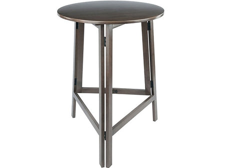 Winsome 32.36" x 30.83" Accent Table, Oyster Gray