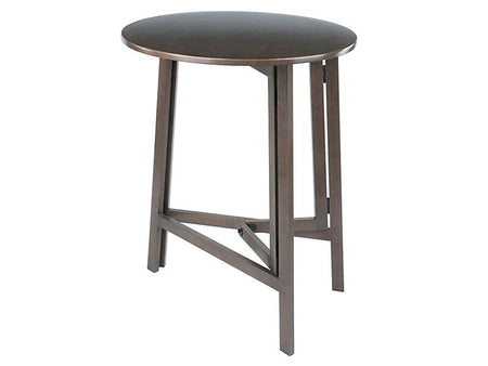 Winsome 32.36" x 30.83" Accent Table, Oyster Gray