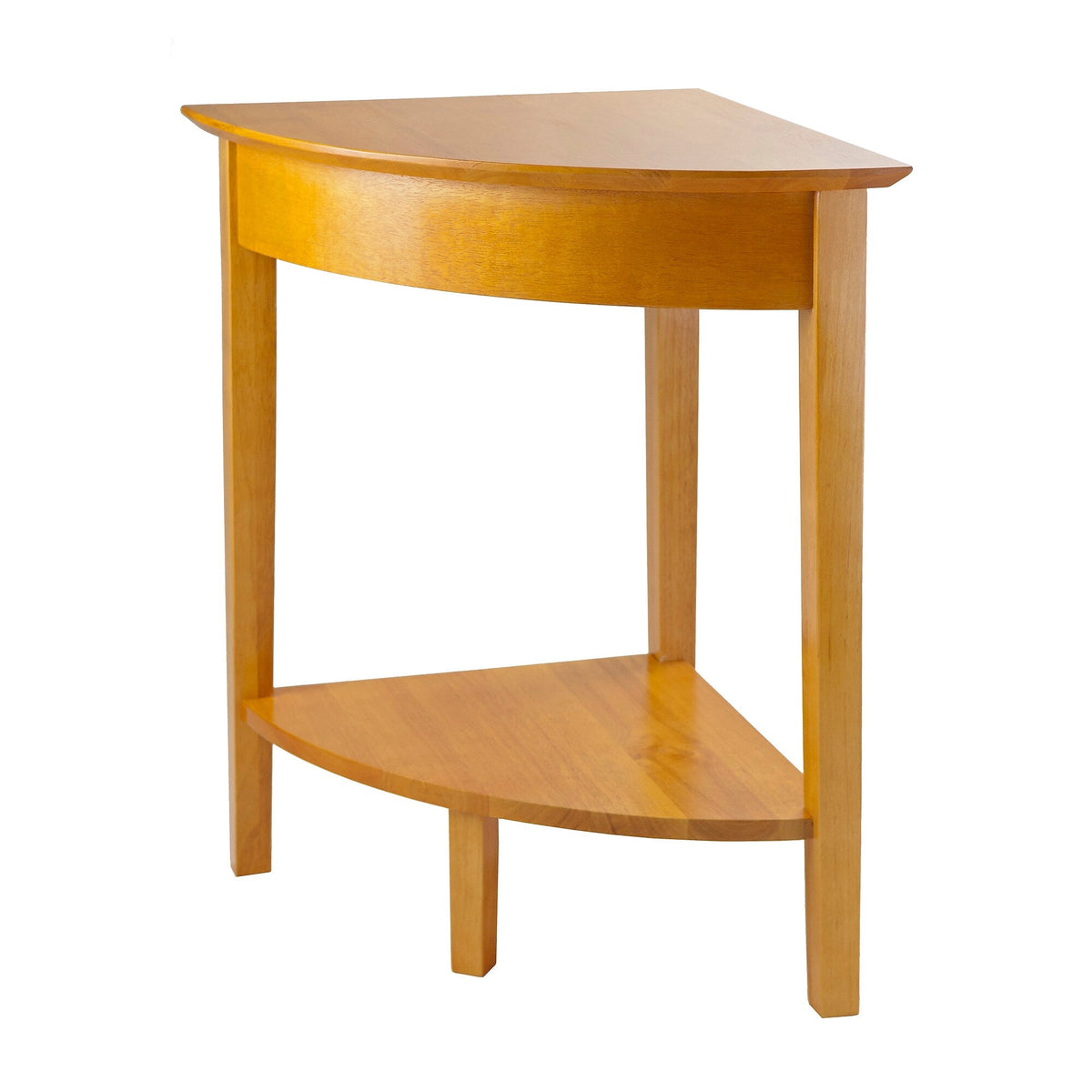 Winsome Studio Wood Corner Table, Honey