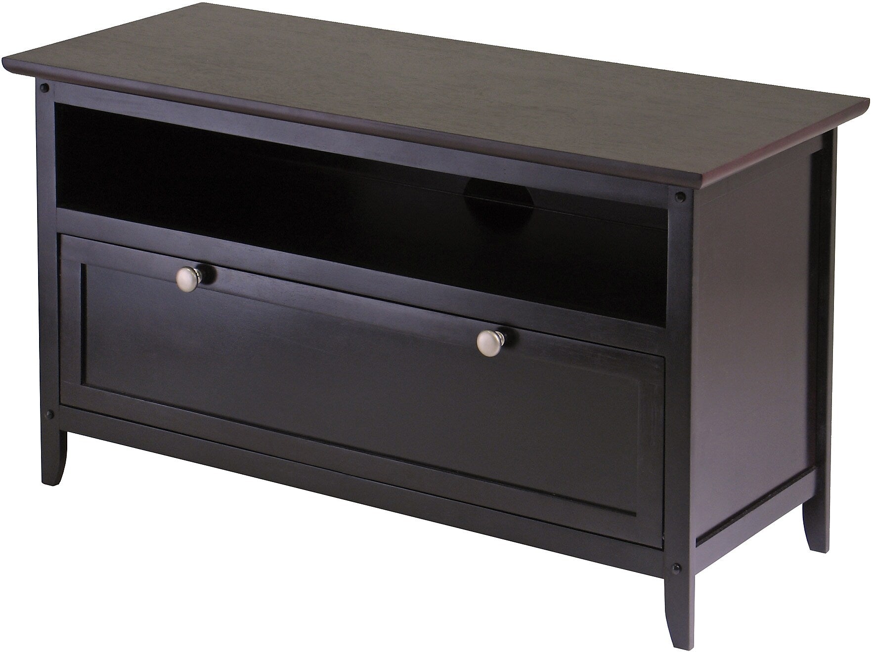 Winsome Zuri Console TV Stand, Screens up to 42", Dark Espresso