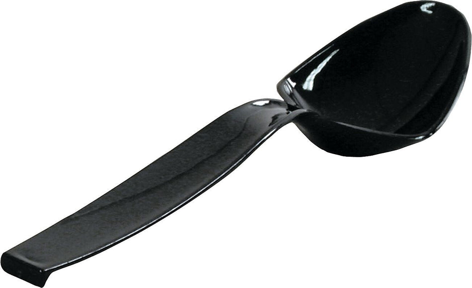 WNA Caterline® 9" Serving Utensils, Plastic, Spoon, Black, 144/Carton