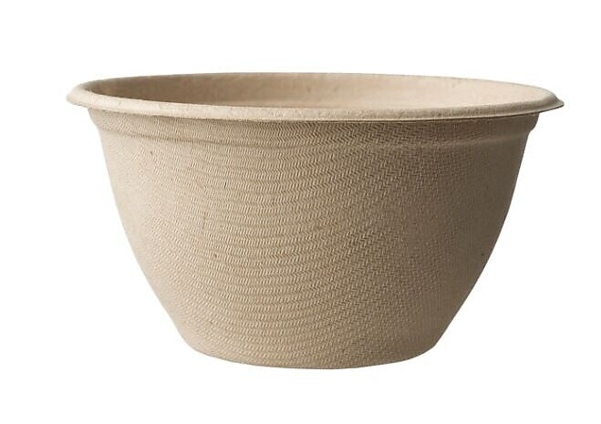 World Centric Fiber Bowls Natural, Paper 6oz 1,000/Carton