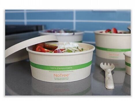 World Centric No Tree Wide Paper Bowls, 32 oz, 5.9