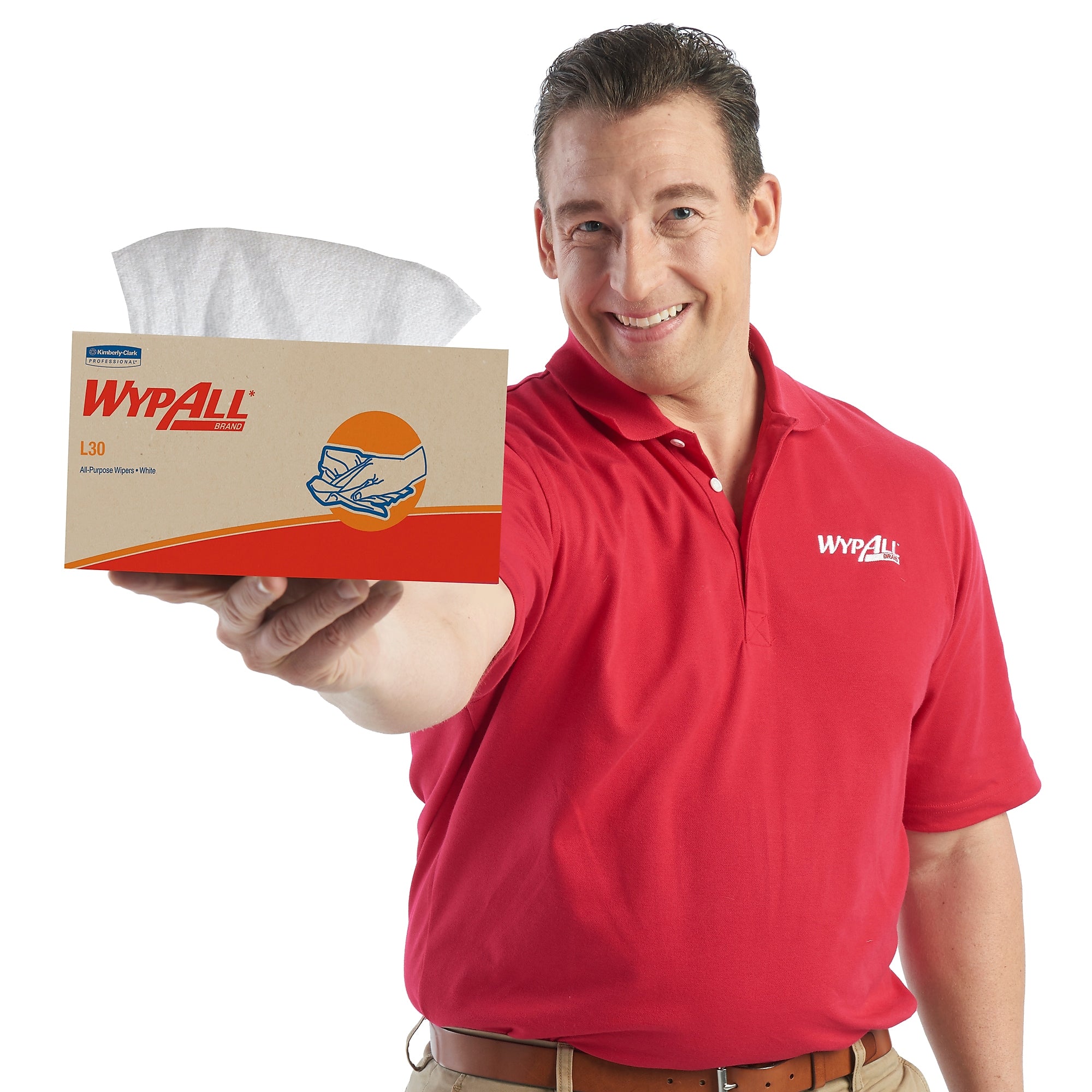 WypAll L30 Cellulose Cleaning Wipers, 10