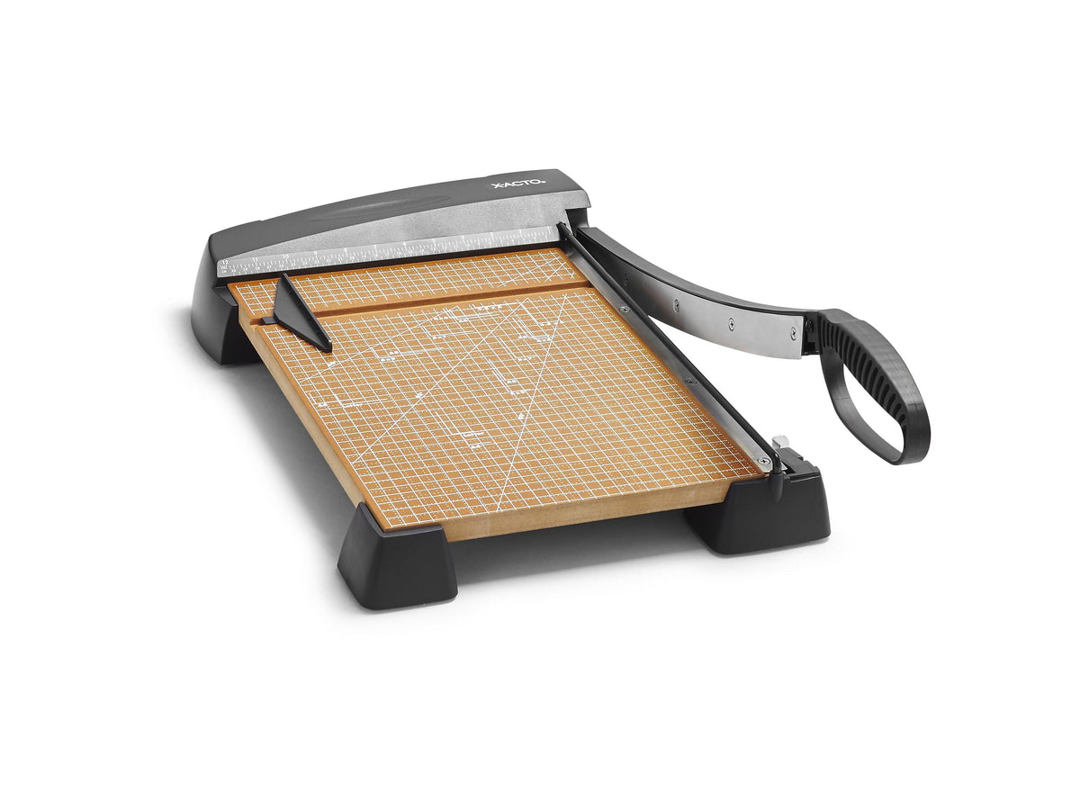 X-ACTO 15" Guillotine Trimmer, Maple/Black