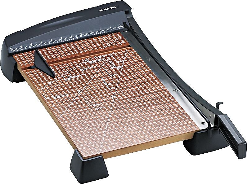 X-ACTO 18" Guillotine Trimmer, Maple/Black