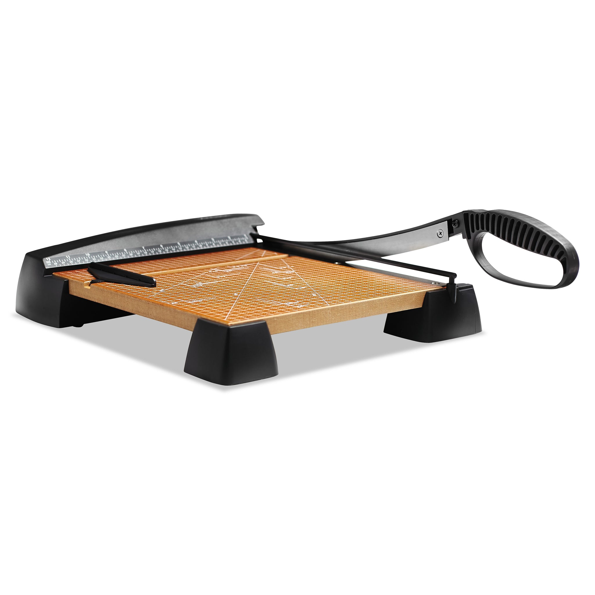 X-ACTO Heavy-Duty Wood Base Guillotine Trimmer, 12 Sheets, 12