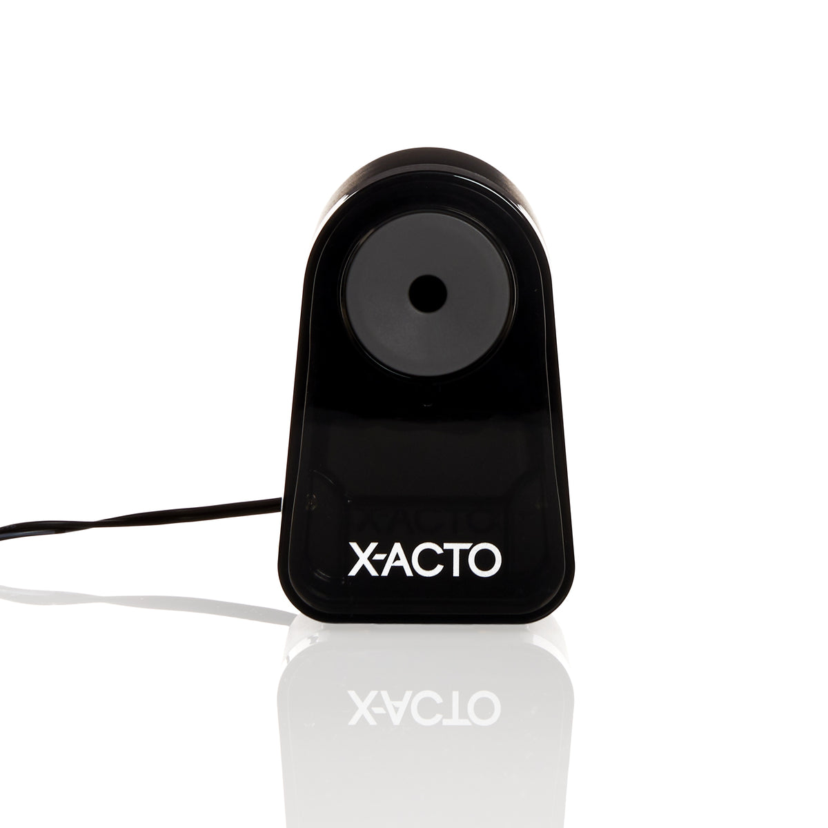 X-ACTO Mighty Mite Electric Pencil Sharpener, Black/Silver