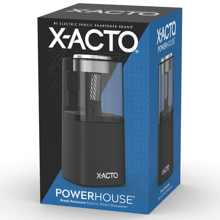 X-ACTO Powerhouse Electric Pencil Sharpener, Black