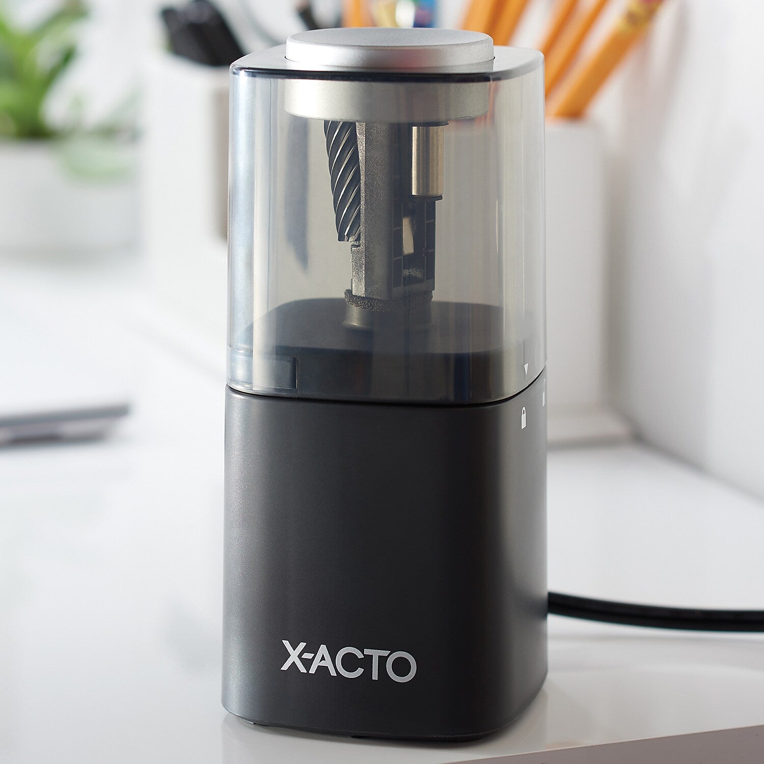 X-ACTO Powerhouse Electric Pencil Sharpener, Black