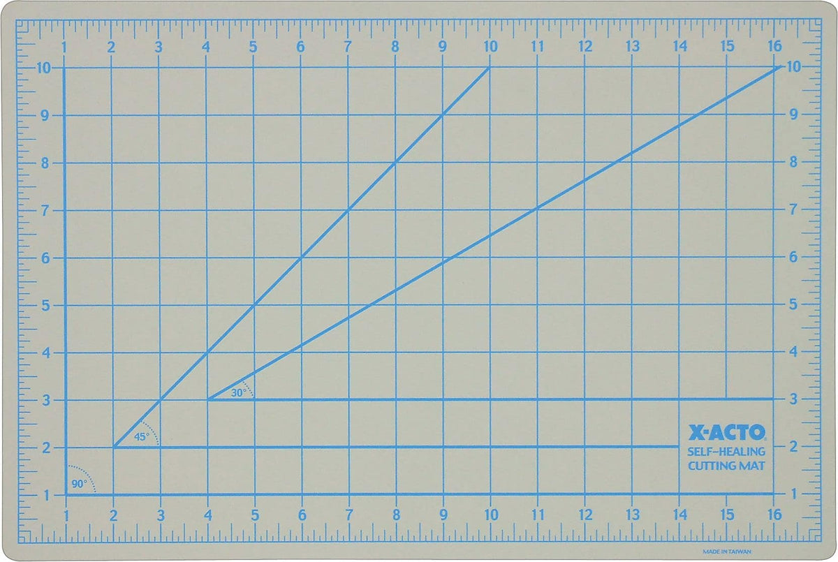 X-ACTO Self Healing 18" Cutting Mat, Opaque Gray