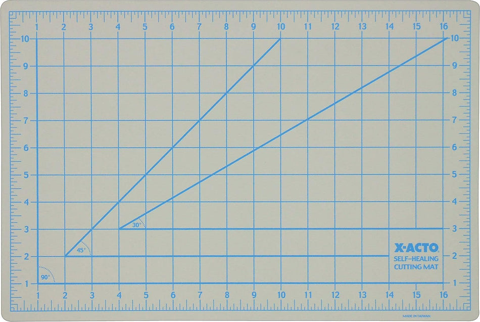X-ACTO Self Healing 18" Cutting Mat, Opaque Gray