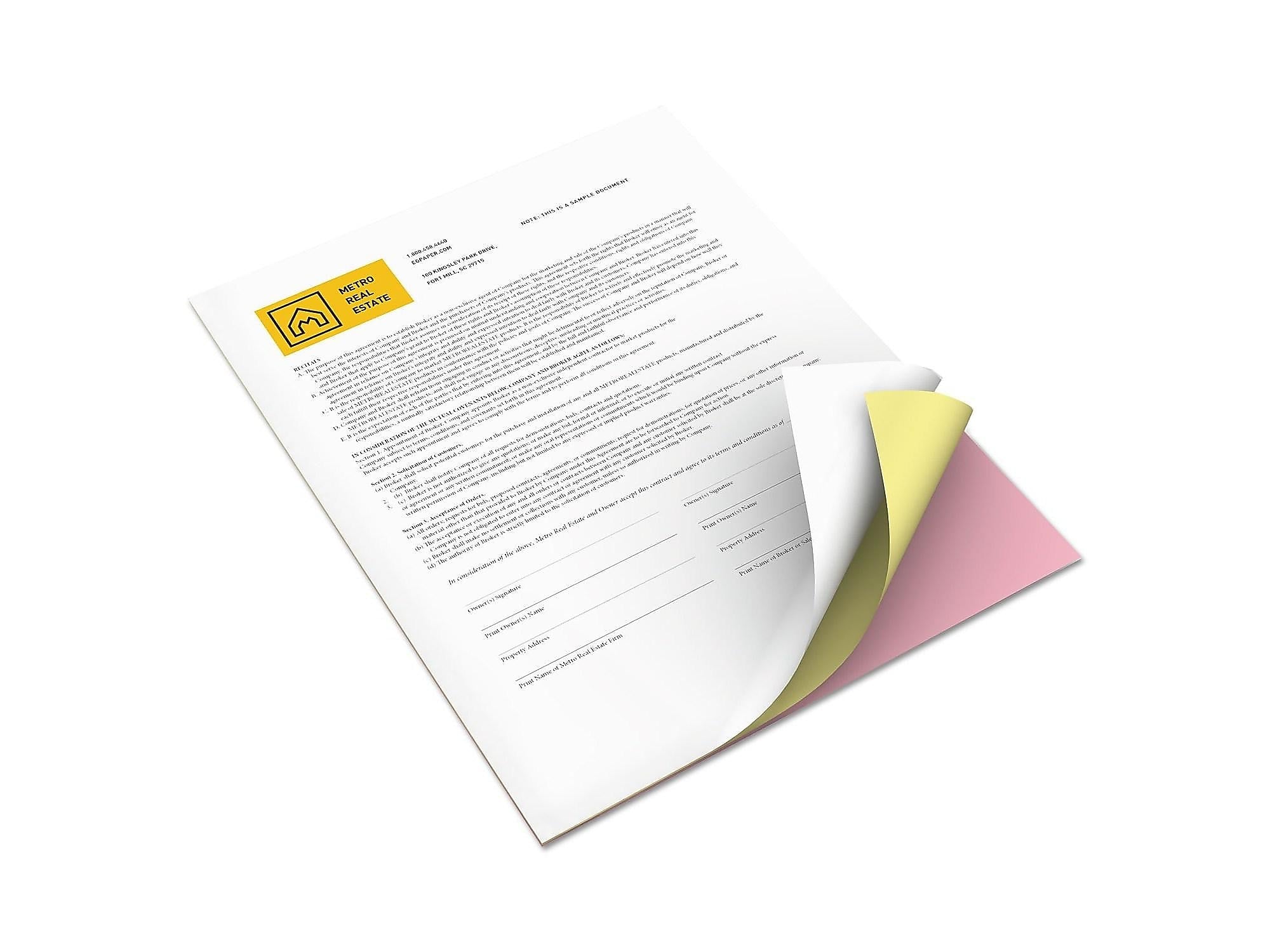 Xerox Revolution Premium Digital Carbonless Paper, 8.5