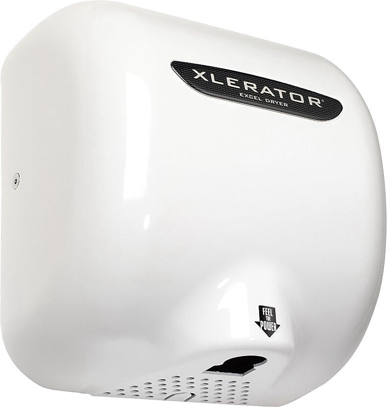 XLERATOR® XL-BWV 208-277V Hand Dryer, White Thermoset Resin Cover