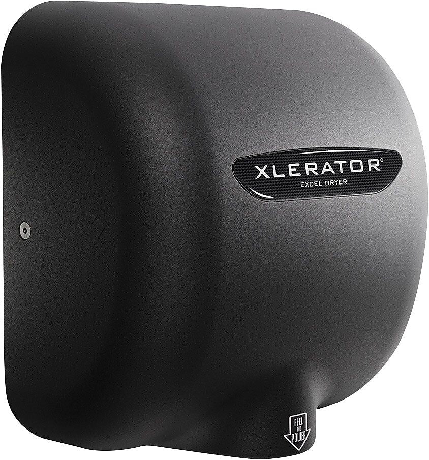 XLERATOR XL-GR 110-120V Hand Dryer with Noise Reduction Nozzle, Graphite Painted Cover
