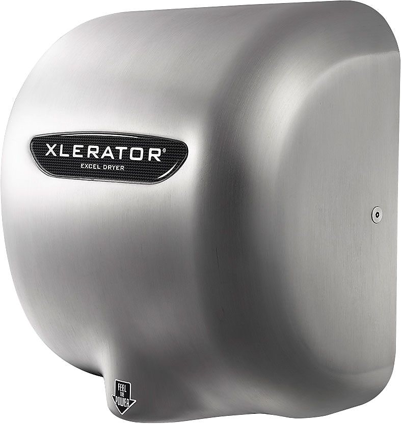 XLERATOR® XL-SBV 208-277V Hand Dryer, Brushed Stainless Steel Cover