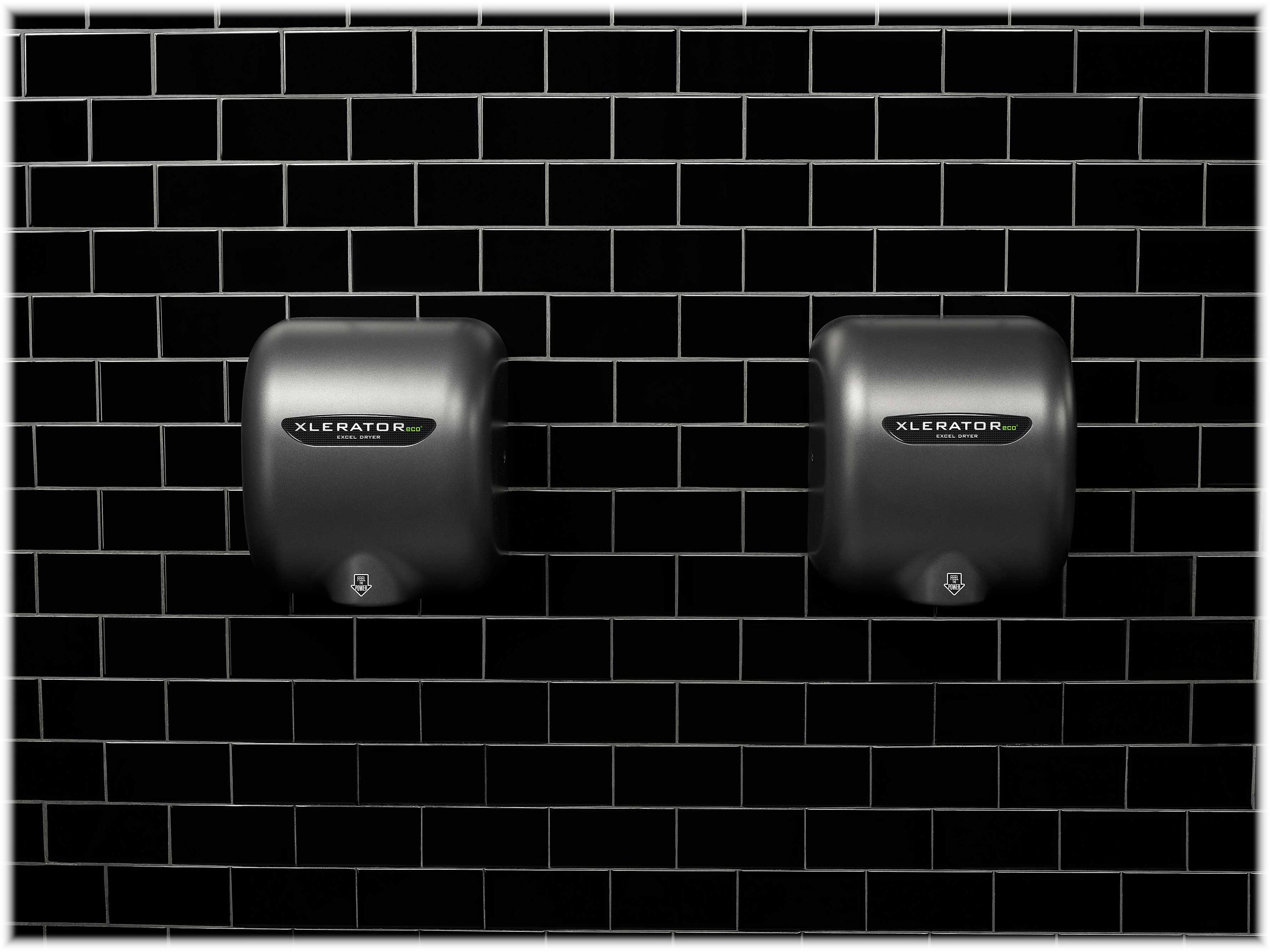 XLERATOReco 208-277V Automatic Hand Dryer, Textured Graphite