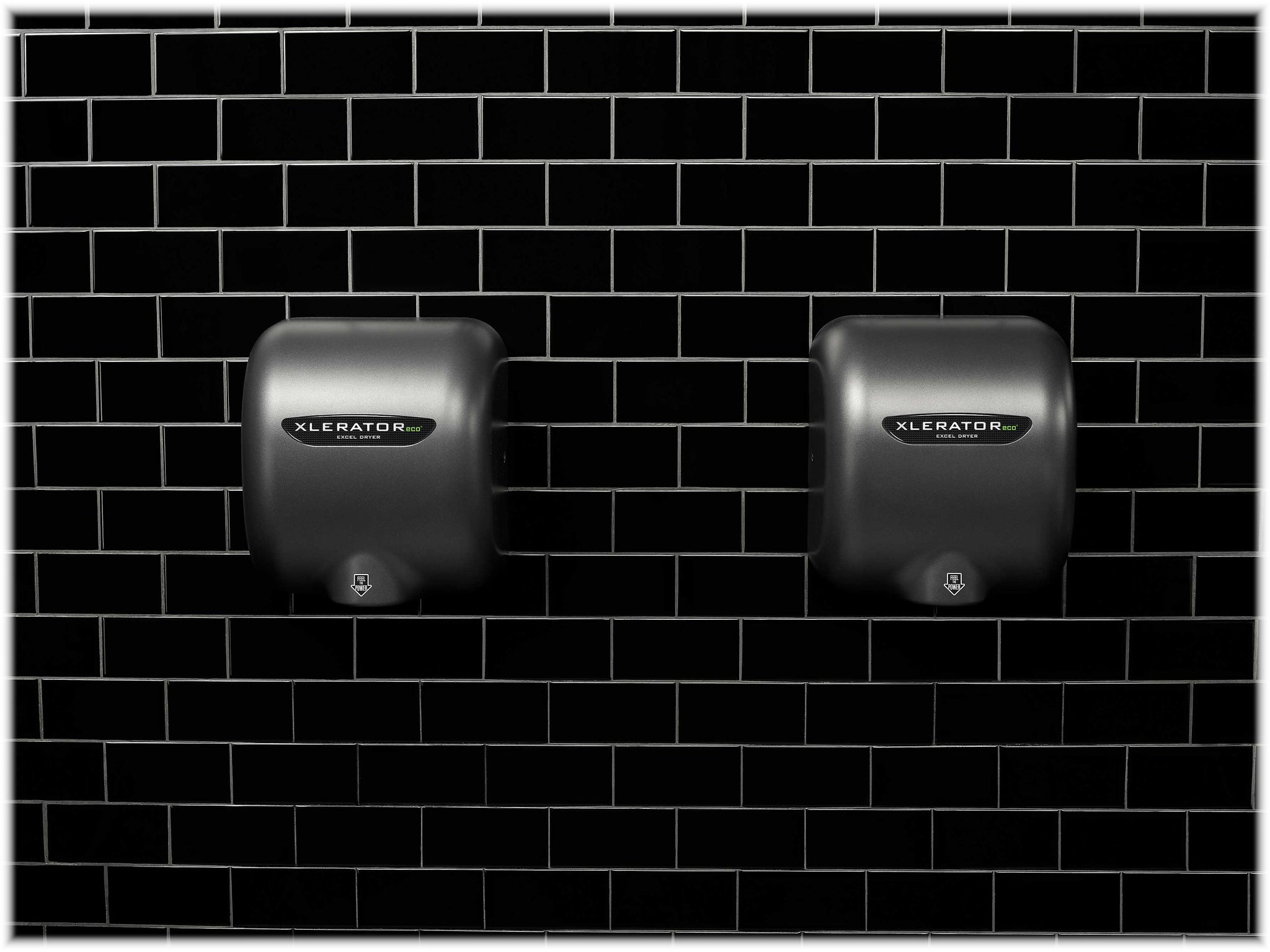 XLERATOReco 208-277V Automatic Hand Dryer, Textured Graphite