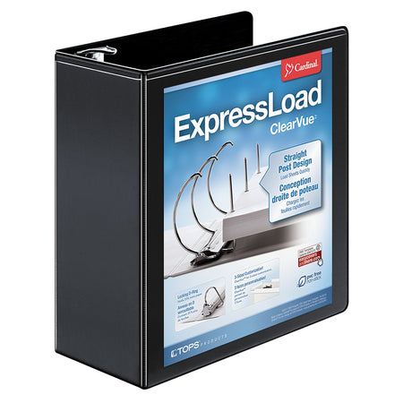 XPRESSLOAD VIEW BNDR 4IN BLK