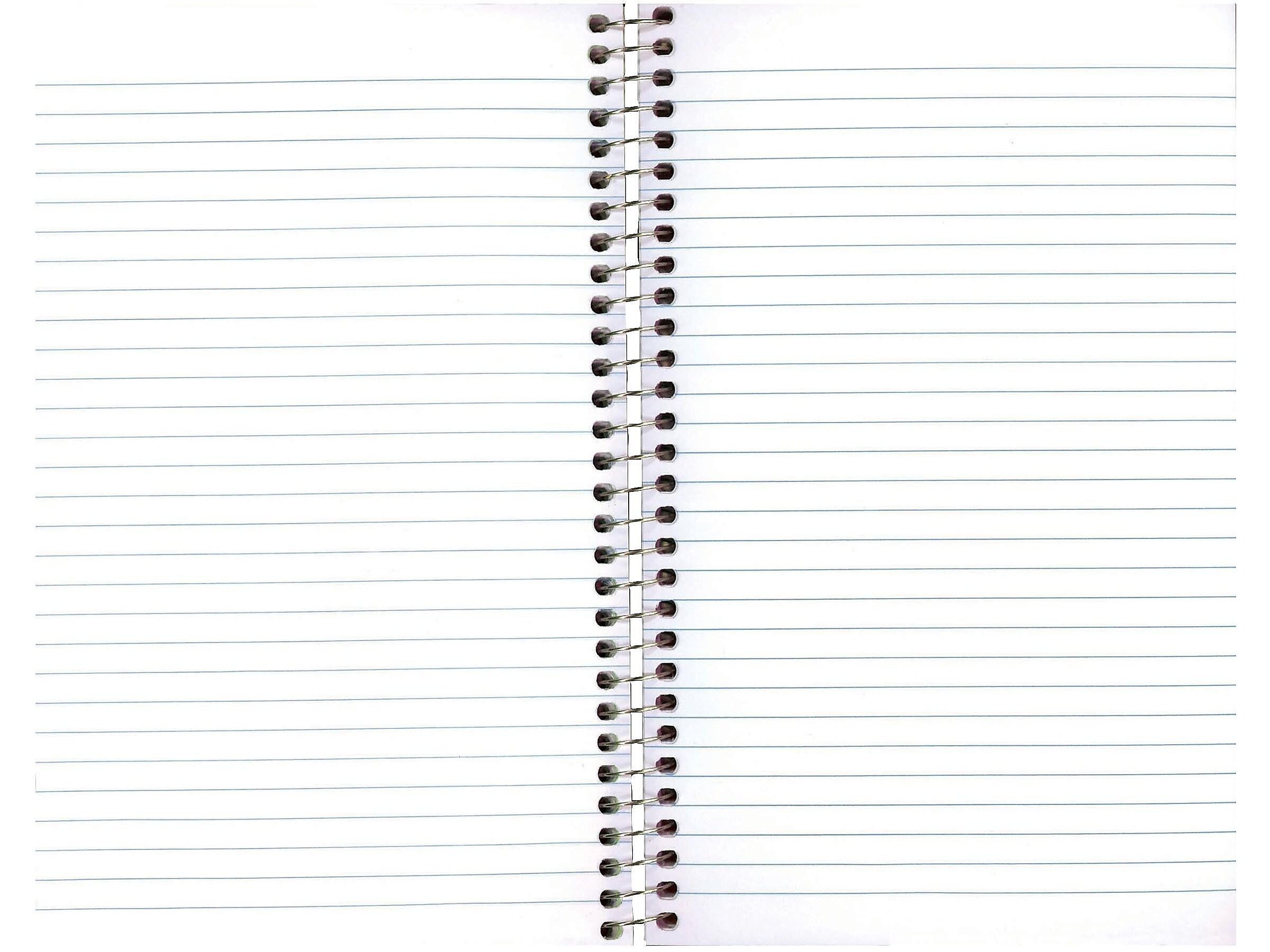 Xtreme Kolor Kraft 3-Subject Notebooks, 6