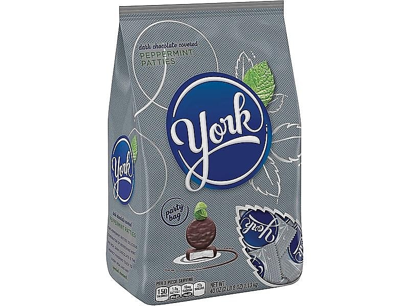 York Peppermint Patties Miniatures Peppermint Dark Chocolate Candy Bar, 35.2 oz.