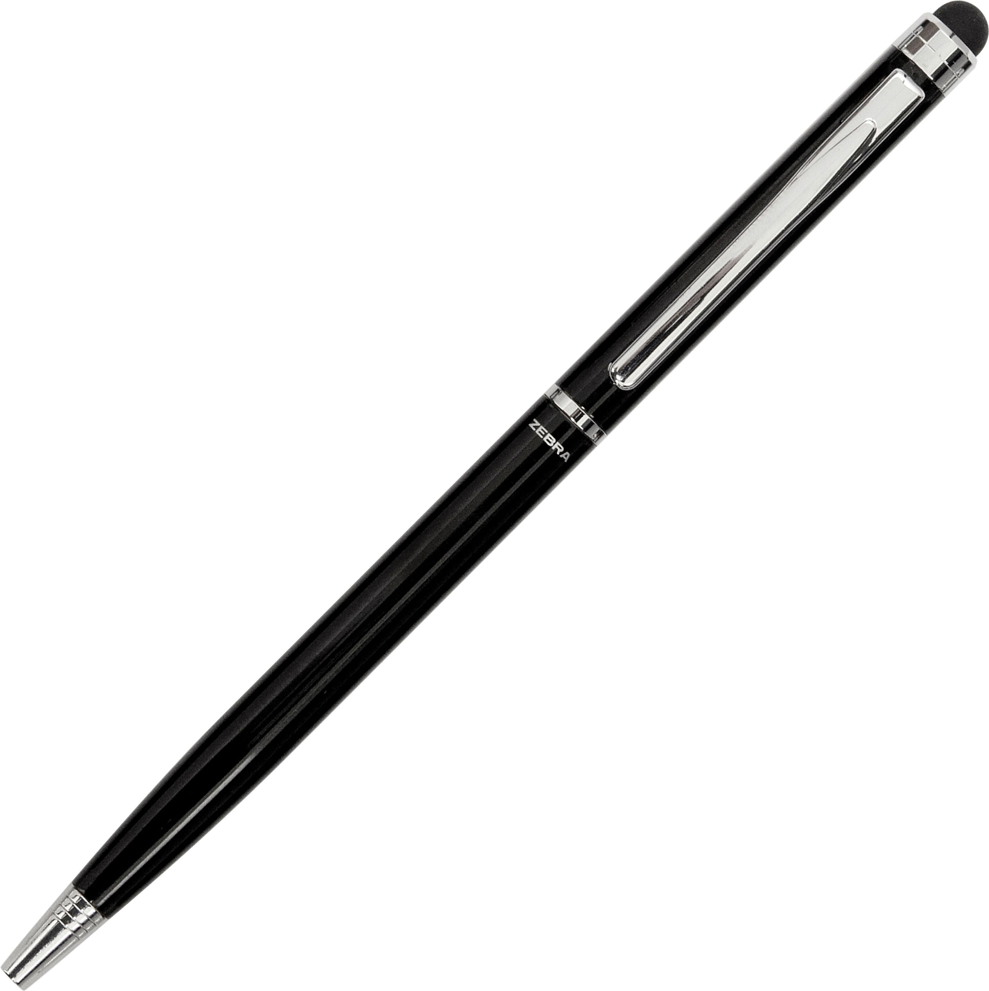 Zebra Stylus Ballpoint Pen, Fine Point, 0.7mm, Black Ink